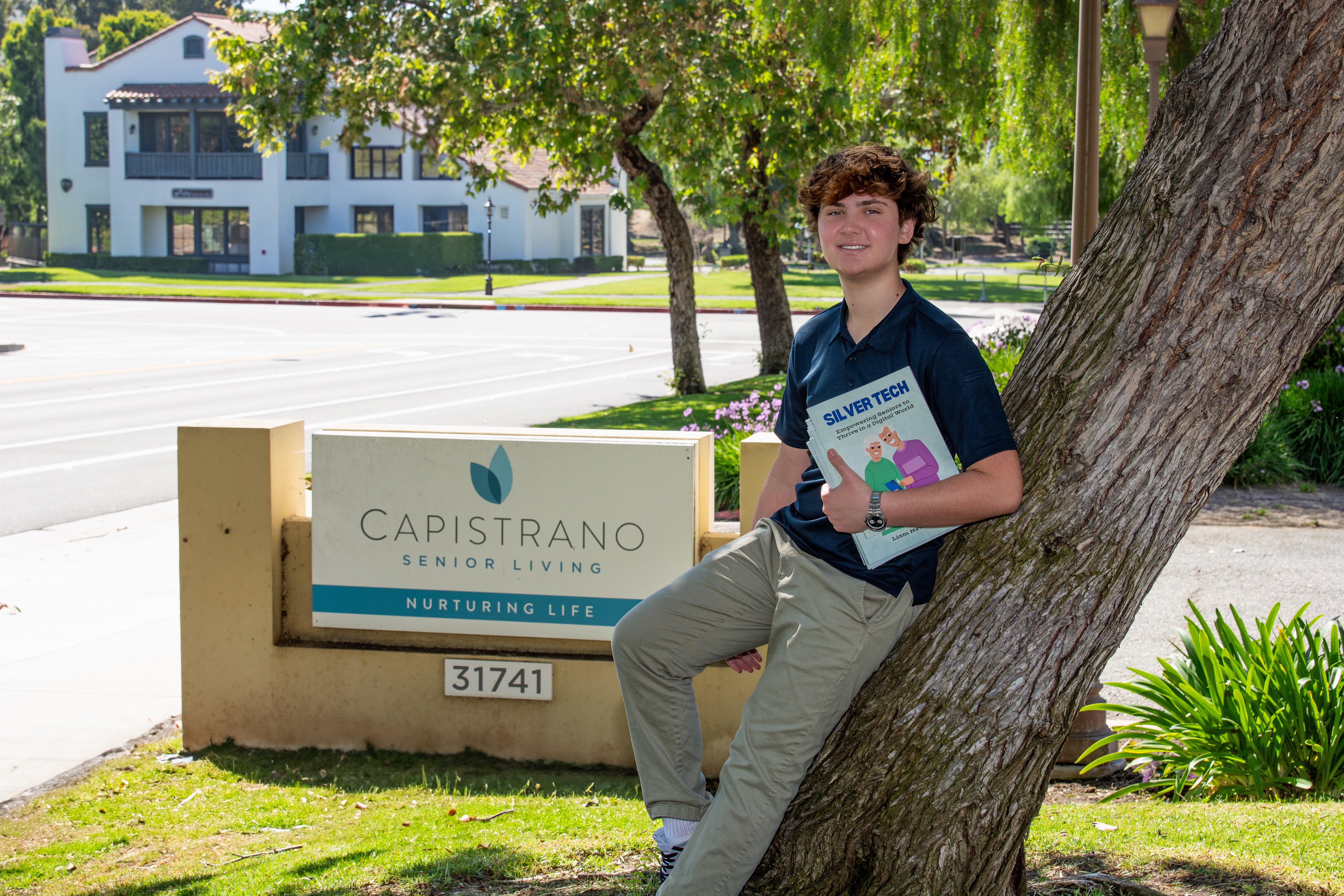 Liam Newton at Capistrano Senior Living