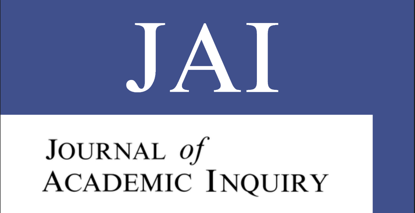 Journal of Academic Inquiry